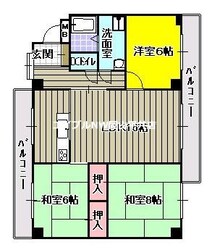 フローラⅡの物件間取画像